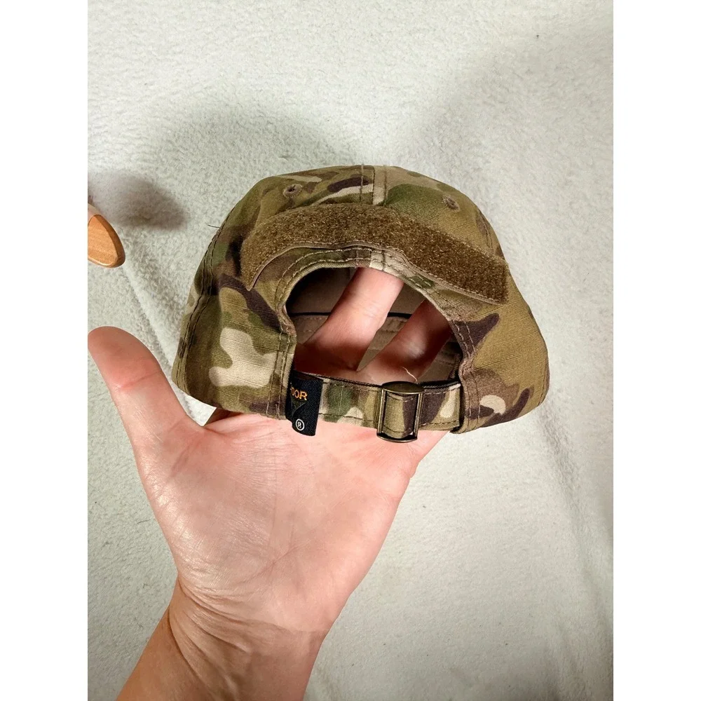 Condor Tactical Team Cap MultiCam Camo Ripstop Adjustable Patch Hat